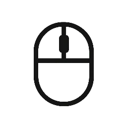 Mouse that represents online and computers